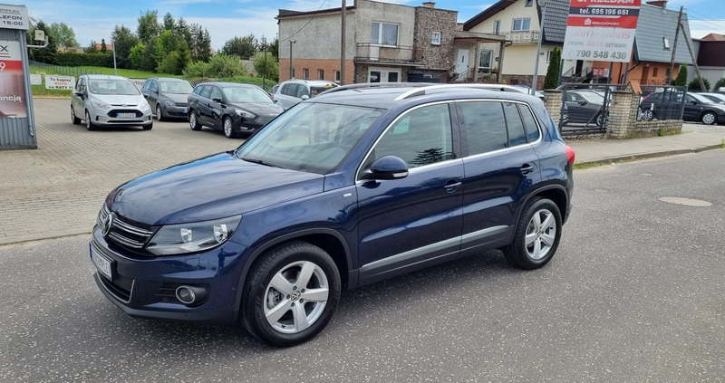 Volkswagen Tiguan cena 54900 przebieg: 229000, rok produkcji 2014 z Jedlicze małe 254